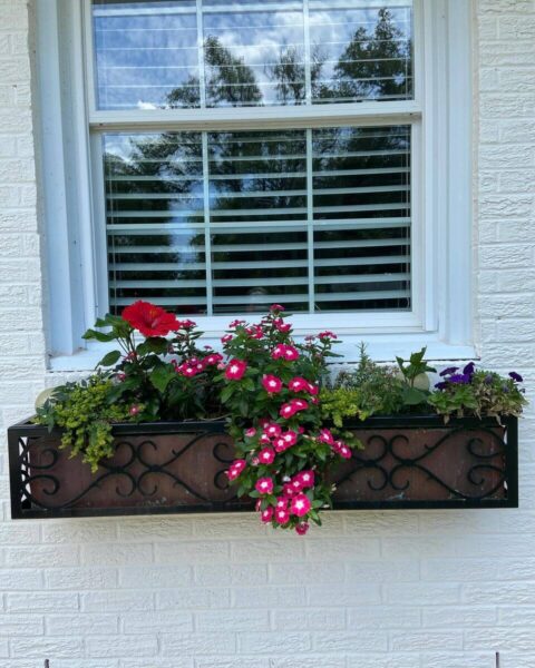 window flower box
