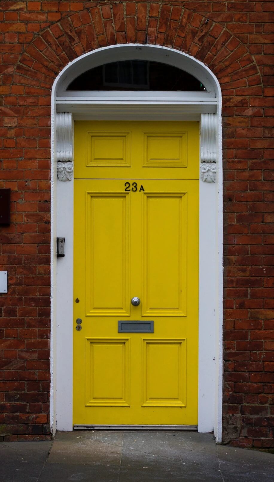 yellow door